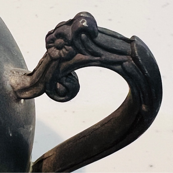 Vintage International Silver Co. Silverplated Sugar Bowl and Creamer Set 1991 - Picture 8 of 13